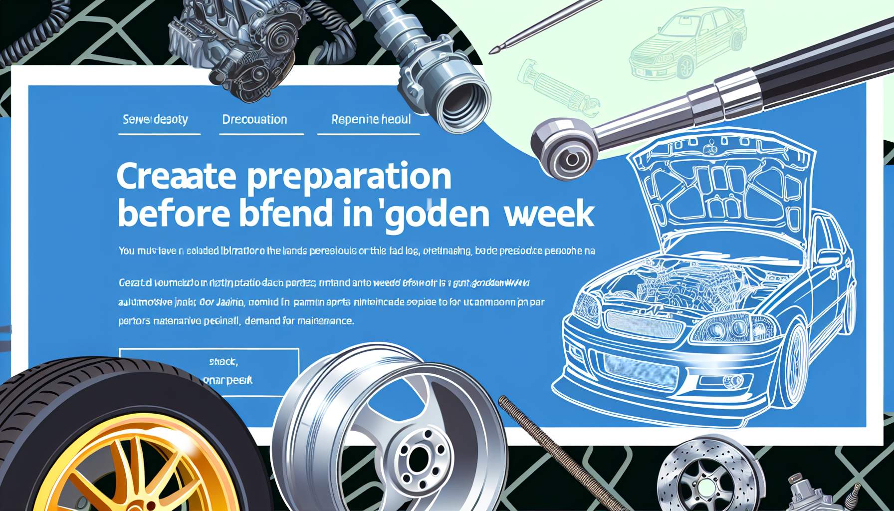 ゴールデンウィーク前の整備工場準備ガイド