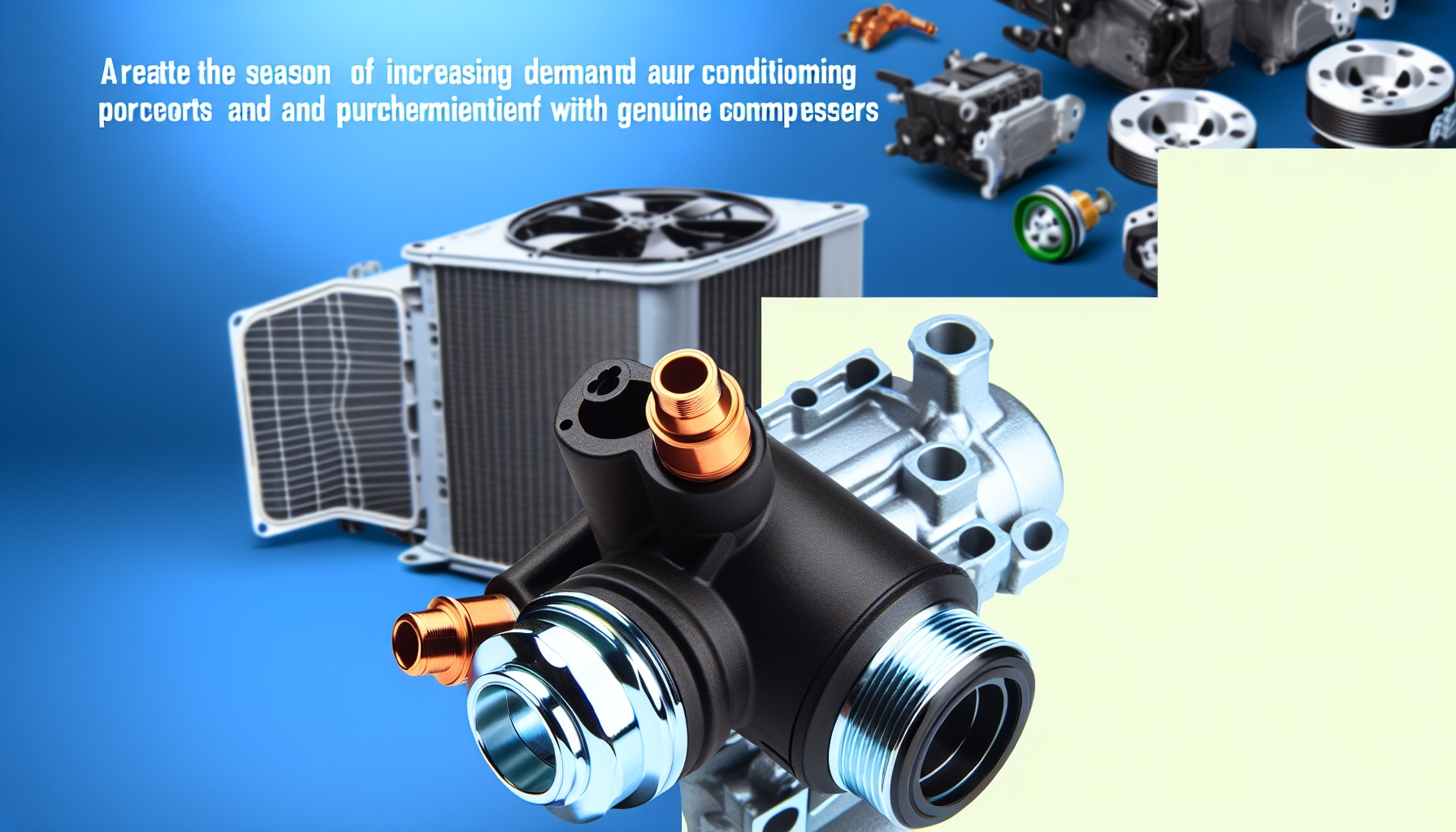 エアコン部品調達のポイント｜コンプレッサーの純正品活用法